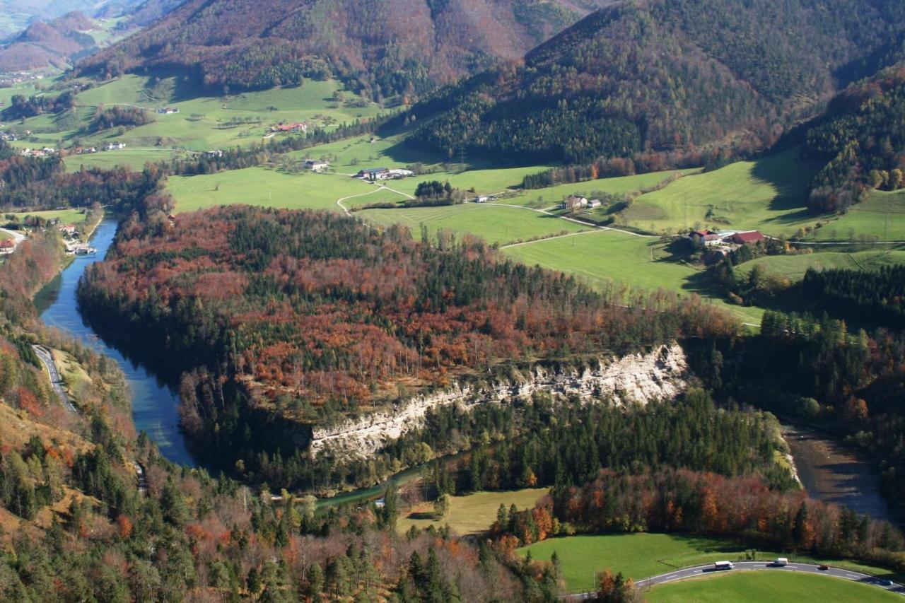Ferienhof Unterfuehrholzergut Klaus an der Pyhrnbahn Dış mekan fotoğraf